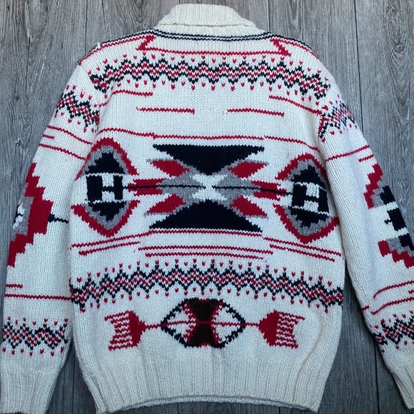 RALPH LAUREN Blue Label Vintage Hand Knit Sweater - Picture 5 of 7